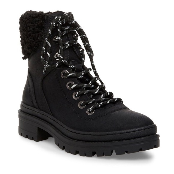 Steve Madden Keystone Boot faux fur lace up ✅ - Picture 7 of 10